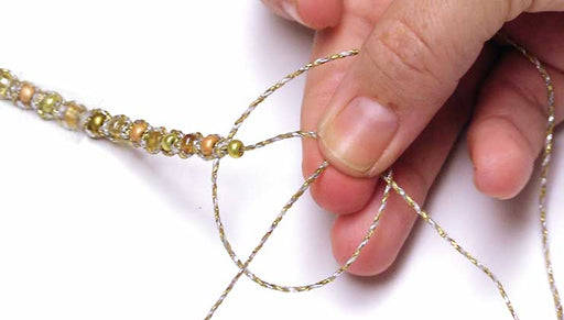 How to Make a Multi Wrap Beaded Macrame Square Knot Bracelet Using Brazilian Waxed Cord