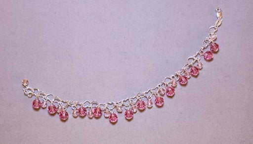 How to Add Preciosa Crystals to a Heart Link Chain Bracelet