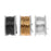 Artistic Wire 3 Pack Craft Wire Variety Pack - Silver, Brass, Gun Metal/Hematite 22 GA (15 Yds)