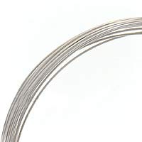 1 Oz. (19 Ft.) Sterling Silver Round Wire, 20 Gauge - Half Hard