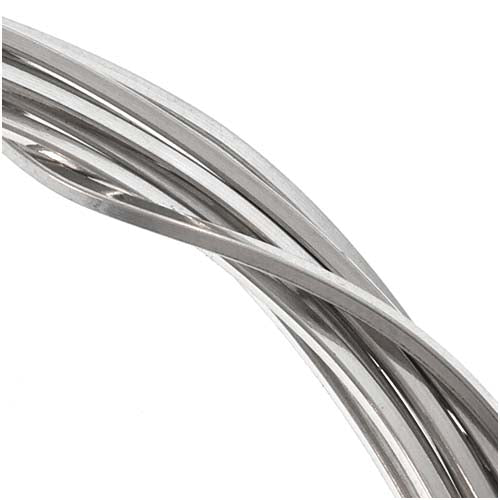 Sterling Silver Wire 20 Gauge Square Half Hard (5 Ft.)