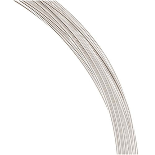 Silver Filled Wire 20 Gauge Half Round Half Hard 1 Oz (19 Ft)