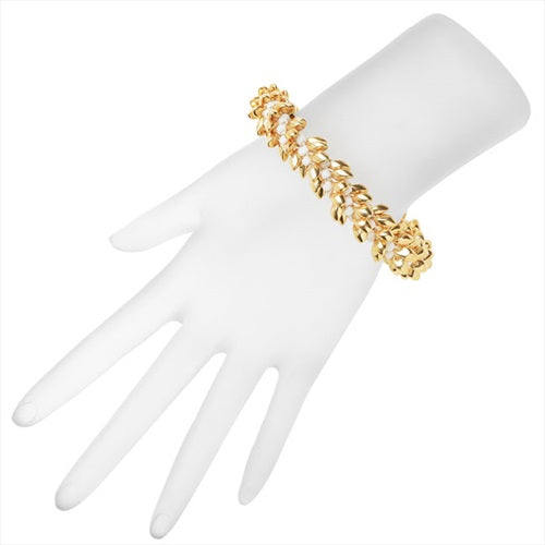 Refill - Deluxe Beaded Kumihimo Bracelet, Gold, - Exclusive Beadaholique Jewelry K