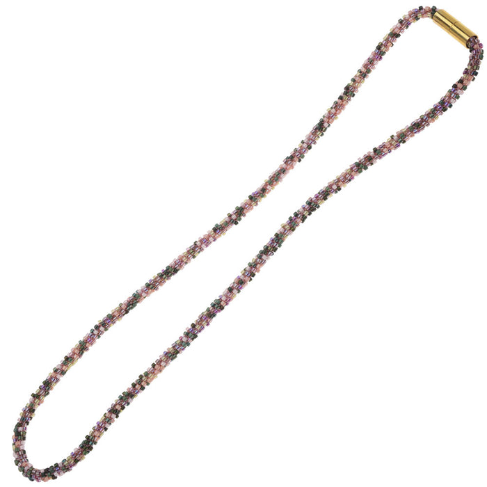 Refill - Beaded Kumihimo Wrap Bracelet Kit-Rose Tone - Exclusive Beadaholique Jewelry Kit