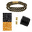 Refill - Beaded Kumihimo Wrap Bracelet - New Year's Eve - Exclusive Beadaholique Jewelry Kit