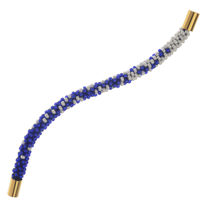 Refill - Graduated Kumihimo Bracelet in Nautical - Exclusive Beadaholique Jewelry Kit