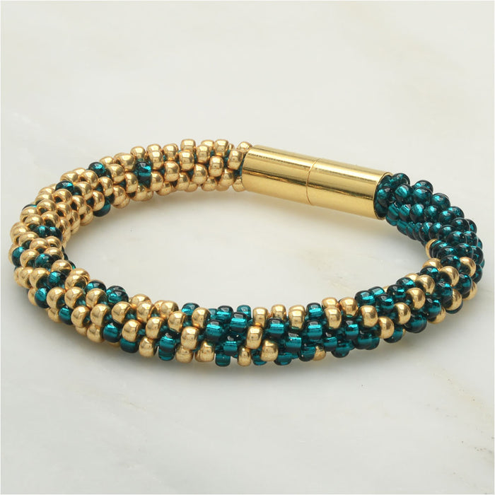 Refill - Graduated Kumihimo Bracelet in Luxe - Exclusive Beadaholique Jewelry Kit