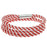 Refill - Beaded Kumihimo Wrap Bracelet - Candy Cane - Exclusive Beadaholique Jewelry Kit