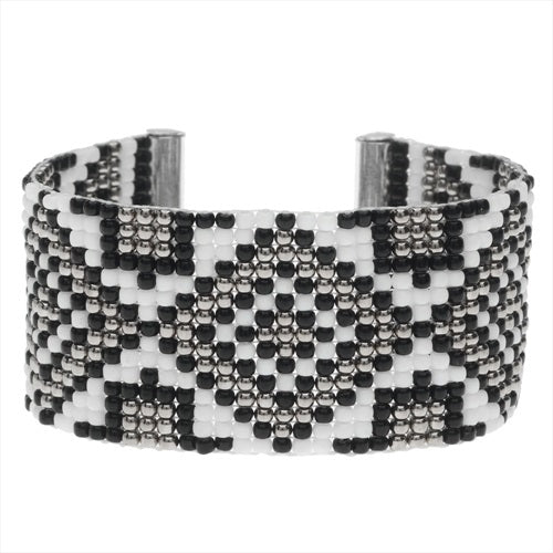 Refill - Gatsby Loom Bracelet - Silver - Exclusive Beadaholique Jewelry Kit