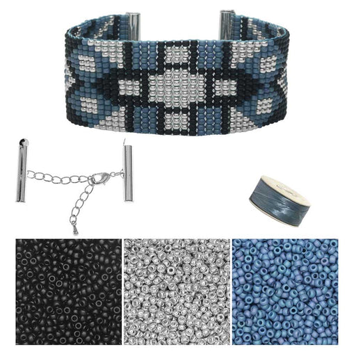 Refill - Glacier Park Loom Bracelet - Exclusive Beadaholique Jewelry Kit