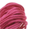 Rayon Satin Rattail 1mm Cord - Knot & Braid - Hot Pink (6 Yards)