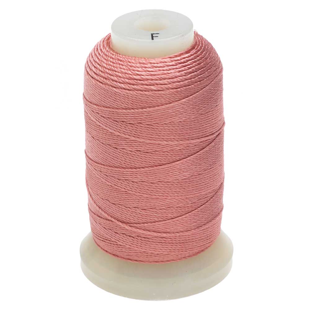 The Beadsmith 100% Silk Beading Thread, Size F, 1 Spool, Royal