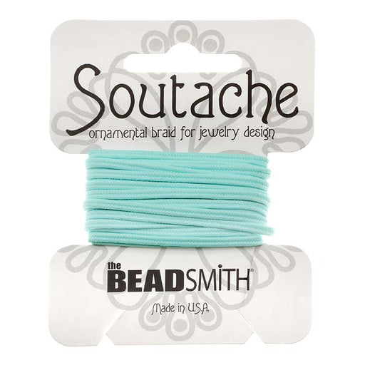 The Beadsmith Soutache Braided Cord 3mm Wide - Marine Blue (3 Yards)
