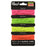 Elastic Stretch Cord Assorted Variety Pack, 0.8mm Thick, 4 Color Pack, Bright Neon Mix