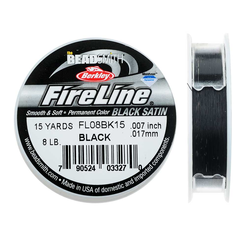FireLine Braided Beading Thread, 8lb Test Weight and .007 Thick