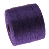 Super-Lon, S-Lon, Cord - Size 18 Twisted Nylon - Purple / 77 Yard Spool