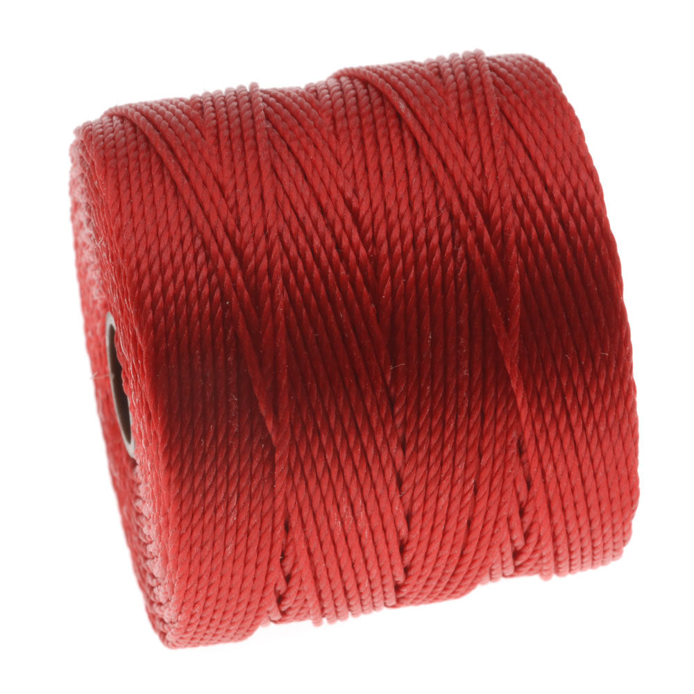 Super-Lon, S-Lon, Cord - Size 18 Twisted Nylon - Shanghai Red / 77