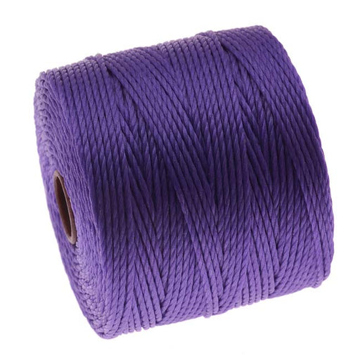 Super-Lon, S-Lon, Cord - Size 18 Twisted Nylon - Violet / 77 Yard Spool