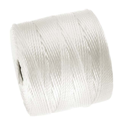 Super-Lon, S-Lon, Cord - Size 18 Twisted Nylon - White / 77 Yard Spool