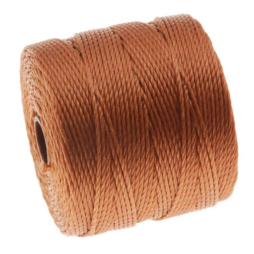 Super-Lon, S-Lon, Cord - Size 18 Twisted Nylon - Copper / 77 Yard Spool