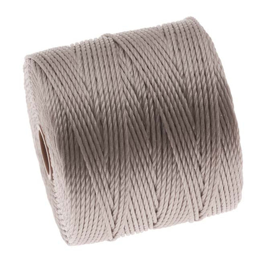 Super-Lon, S-Lon, Cord - Size 18 Twisted Nylon - Silver / 77 Yard Spool