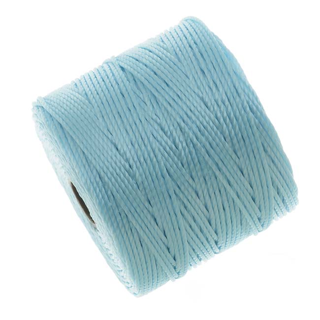 Super-Lon, S-Lon, Cord - Size #18 Twisted Nylon - Sky Blue / 77 Yard Spool