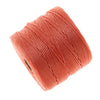 Super-Lon, S-Lon, Cord - Size #18 Twisted Nylon - Chinese Coral / 77 Yards