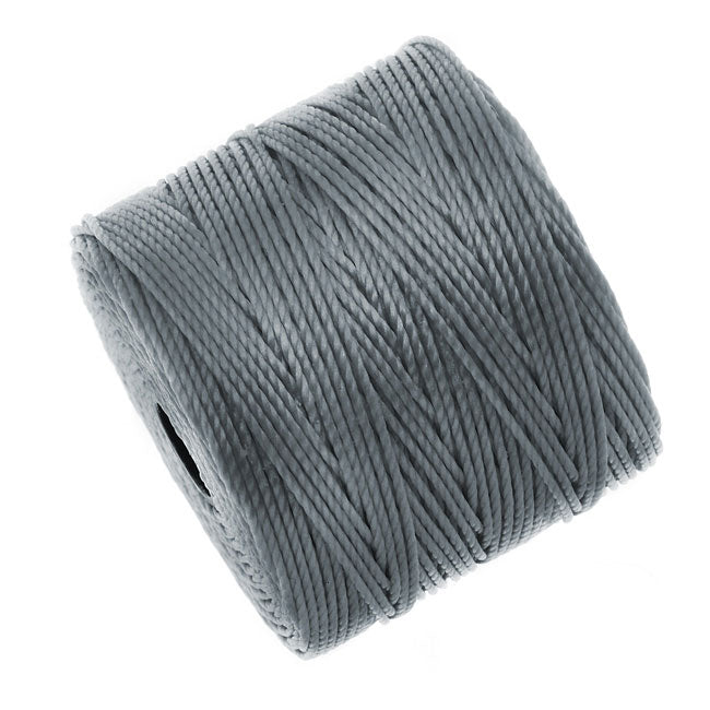 Super-Lon, S-Lon, Cord - Size #18 Twisted Nylon - Gray (77 Yards)