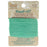 Knot-It Waxed Brazilian Cord, 2-Ply Polyester 0.7mm Thick, Seafoam (15 Yards)