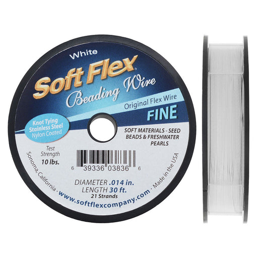 Soft Flex beading wire, 21 strands, .014 thickness, stainless