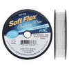 Soft Flex, 21 Strand Fine Beading Wire .014 Inch Thick, White (30 Feet)