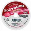 Soft Flex, Soft Touch 21 Strand Fine Beading Wire .014 Inch Thick, Satin Silver (100 Feet)