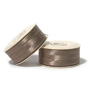 NYMO Nylon Beading Thread Size D for Delica Beads Sand 64YD (58 Meters)