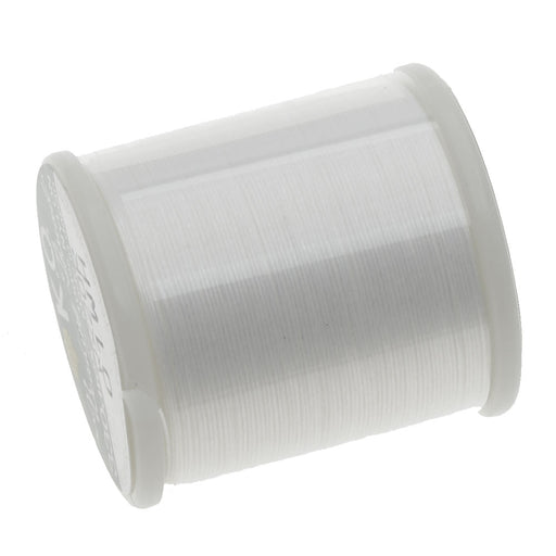 Japanese Nylon Beading K.O. Thread for Delica Beads - White 50 Meters