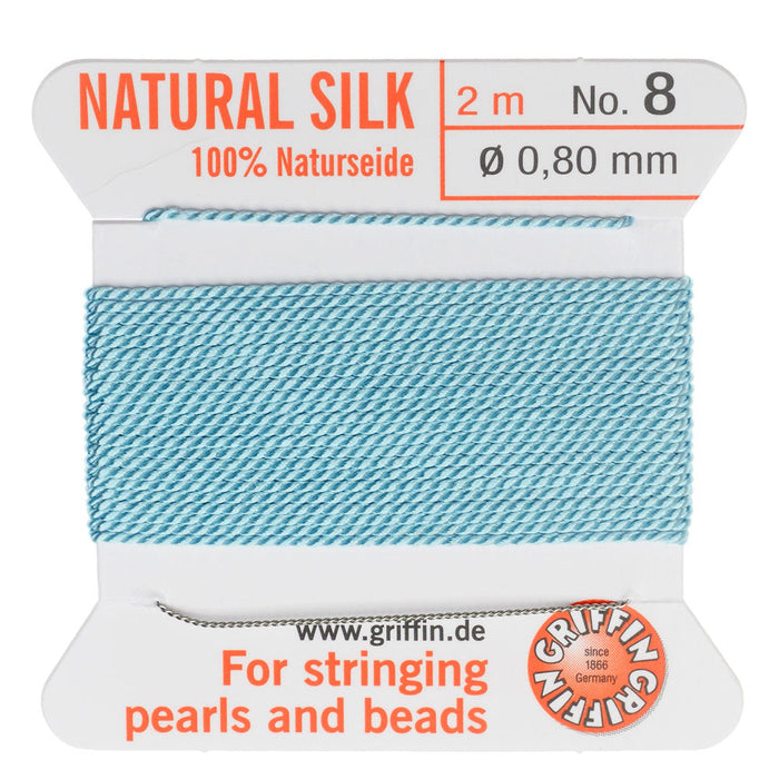 Griffin Silk Beading Cord Needle, Size Meters