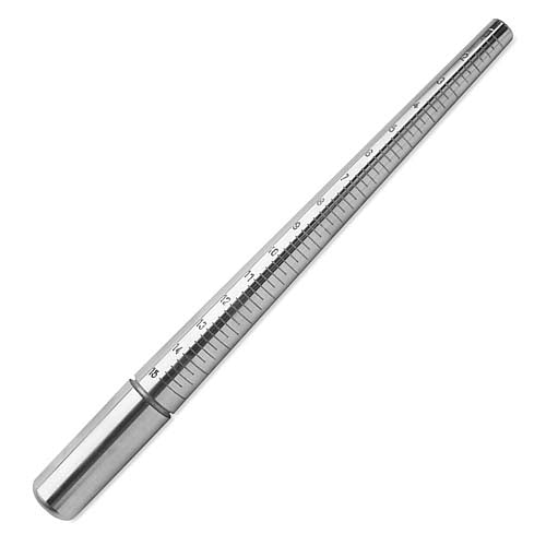 Solid Steel Metal Ring Sizing Mandrel 1-15 Wire Wrapping Tool