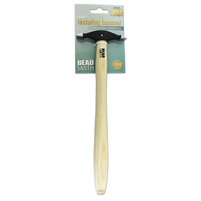 The Beadsmith Mini Sharp Head Hammer, 12mm Straight Faces (1 Piece)
