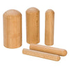 Domed Wooden Dapping Shaping Forms in Assorted Sizes for Metal