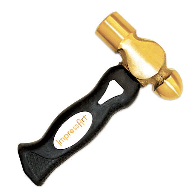 ImpressArt Brass Hammer For Metal Stamping - 1 Pound - 1 Piece