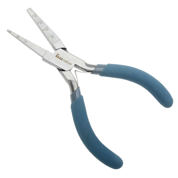 The Beadsmith SquareRite Looping Pliers, Creates 2-8mm Square Loops in Wire (1 Piece)