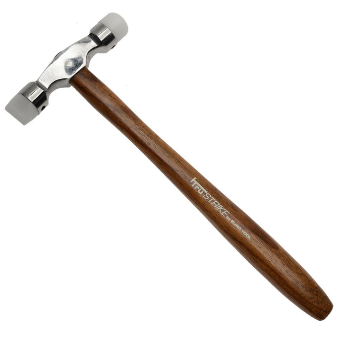 Jeweler's Hammer with 9 Interchangeable Nylon Faces - For Metal Smithing And Wire Working