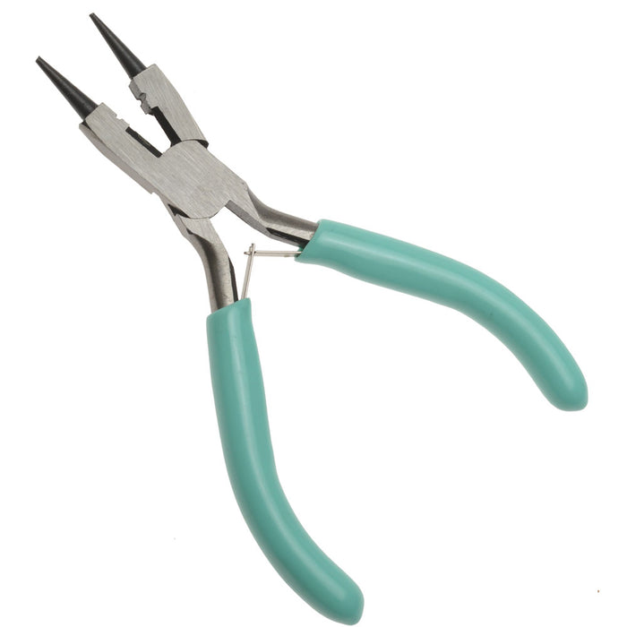 Beadaholique Thrifty Beading Pliers, 4-in-1 Round Nose