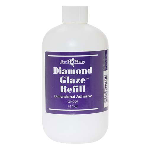 JudiKins Diamond Glaze Water Based Adhesive Refill (16 Fl. Oz
