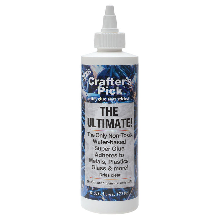 Crafter's Pick The Ultimate Permanent Glue Cement Adhesive 8 OZ