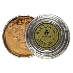 Baroque Art Gilders Paste - Highlight Metal, Wood and More! 'Antique Gold' 1 oz