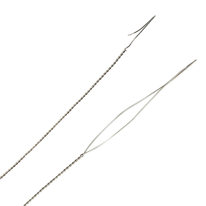 Speedle Needle, For 15/0 & 11/0 Seed Beads, 2 Needles, Stainless Steel