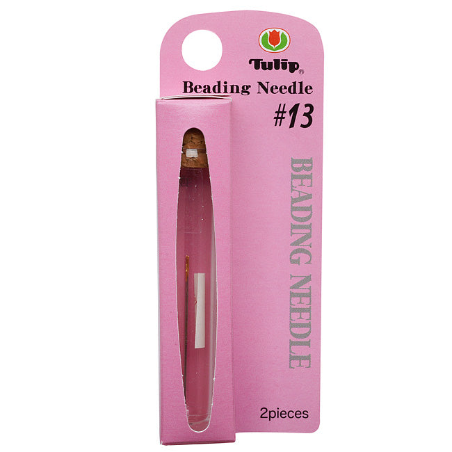 2 Tulip Beading Needles 35mm Size #13