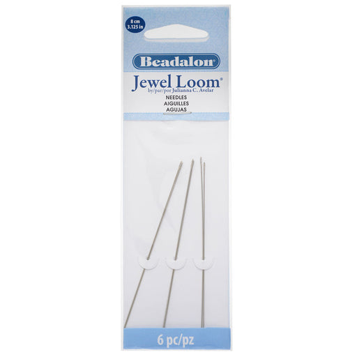 Beadalon, Jewel Loom Needles 3.125" / 8cm Long (6 Pieces)
