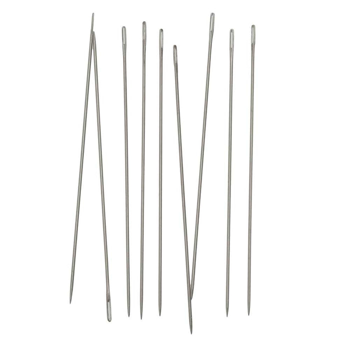 Beadalon Hard Needles for Wildfire Thread, 1.125 Inches Long, 10 Needles