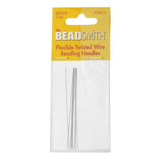 The Beadsmith Beading Needles Flexible Twisted Medium (10 pcs) —  Beadaholique